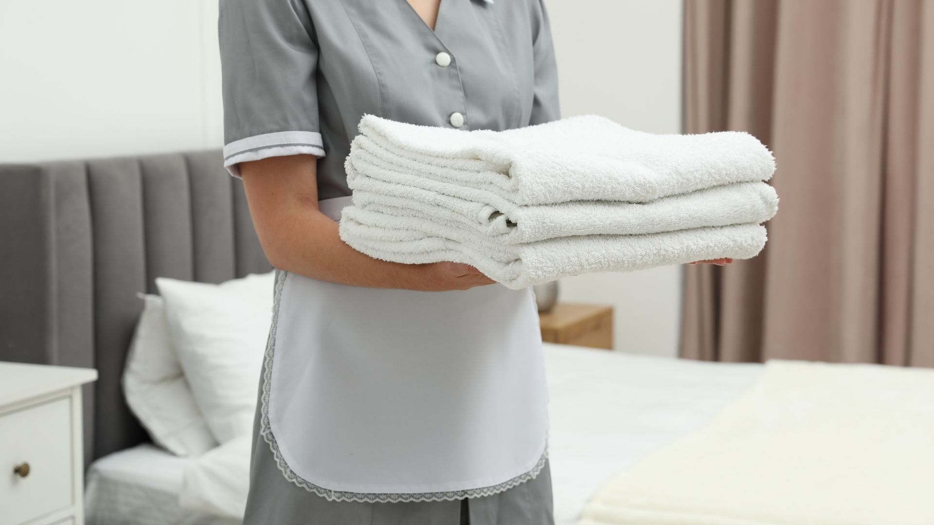 Living room cleaned for family use